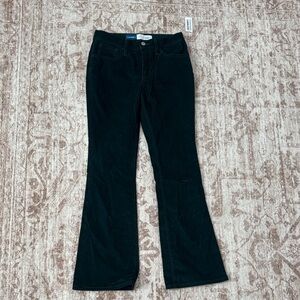 Old Navy Deep Green Corduroy Pants